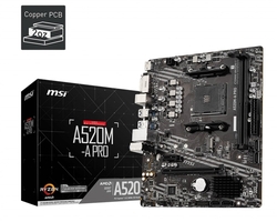 MSI A520M-A PRO/AM4/mATX